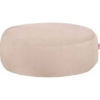 Taburet Podnožka PLYŠOVÁ dekorativní taburet PUDROVÁ RŮŽOVÁ