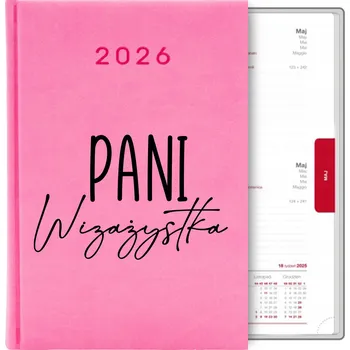 Kalendář Knižkový kalendář 2026 A5 růžový