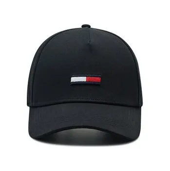 Módní doplněk Kšiltovka Tommy Jeans Tju Flag Cap AU0AU00843 Černá OS
