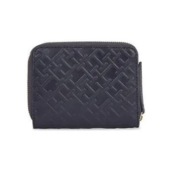 Peněženka Tommy Hilfiger Th Refined Med Za Mono AW0AW15755 Tmavomodrá OS