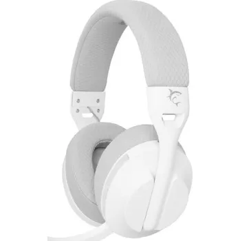 Sluchátka White Shark herní bezdrátový headset FALCON, pro PC, PS4/ PS5, MAC, bílá