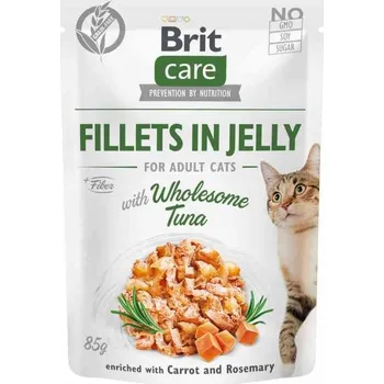 Krmivo pro kočku BRIT CARE CAT SÁČKY PRO KOČKY filé s tuňákem v želé 85 g