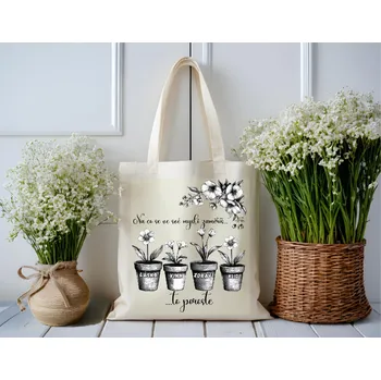 Nákupní taška PERSONALISOVANÁ PLÁTĚNÁ TAŠKA - NA CO SE ZAMĚŘÍŠ