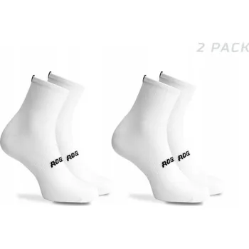 Cyklistické Ponožky Rogelli 40-43 bílé