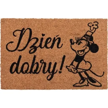 KOKOSOVÁ ROHOŽKA PŘED DVEŘE 40X60 CM - HOME - DOBRÝ DEN - MYŠKA MINNIE