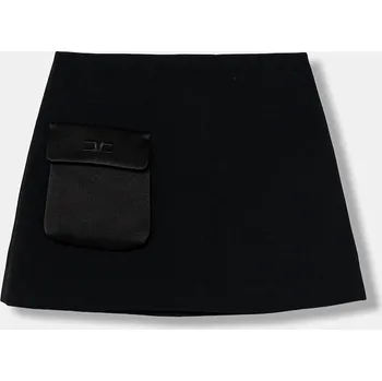 Dívčí sukně Dětská sukně Elisabetta Franchi EFGO200.0.GA085.116.128 černá 99X, vel. 116