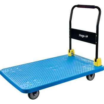 Transportní vozík Mega-M plošinový skládací 500 kg 109x64 cm