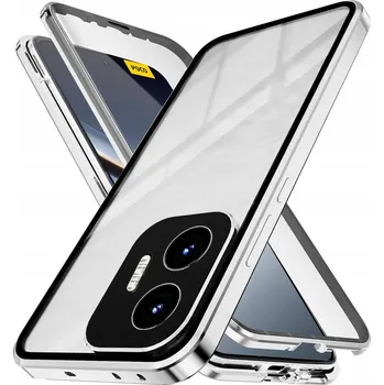 Pouzdro na mobilní telefon Erbord pro POCO F7 stříbrný