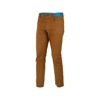 Pánské kalhoty WARMPEACE YOHO rye M; Hnědá kalhoty + DÁREK DLE VÝBĚRU!