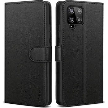 Pouzdro na mobilní telefon Pouzdro s klopou vakoo pro Samsung Galaxy A42, černé