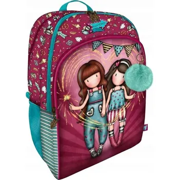 Školní batoh Jednokomorový Školní batoh BATOH BATOH MLADÉ S PANENKAMI PANENKA Santoro multicolor