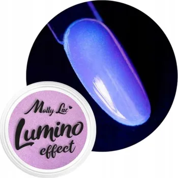 Prášek na nehty svítící ve tmě Lumino Effect Č. 7