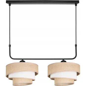 Závěsné svítidlo Fibram Lighting STÍNIDLO BOHO 3-bodové světlo E27
