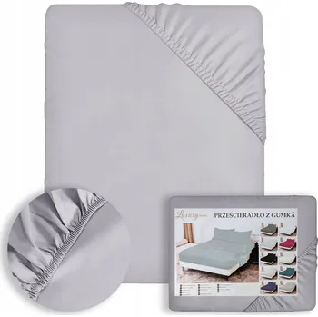 Prostěradlo Luxusní napínací Prostěradlo do domácnosti polyester 160 x 200 cm