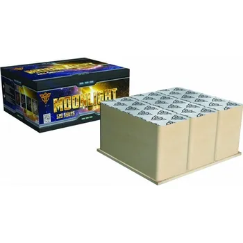 Zábavní pyrotechnika Kompaktní ohňostroj MOONLIGHT - (120ran/30mm) - 1min.50s.