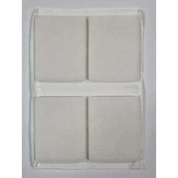 Podložka pod nábytek Filcové podložky AS 45x60mm bílé