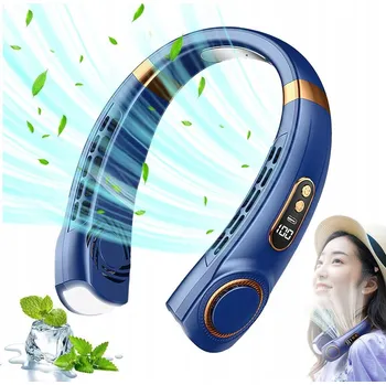 Bezpečnostní kamera Mini ventilátor Bedee 887484452958 modrý