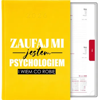 Kalendář Knižkový kalendář 2026 A5 žlutý