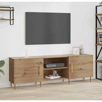 Televizní stolek vidaXL Televizní skříň dub artisan 150 x 30 x 50 cm Kompozitní dřevo [879596]