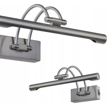 Nástěnné svítidlo Nástěnné svítidlo Italux šedé s integrovaným LED zdrojem 5 W