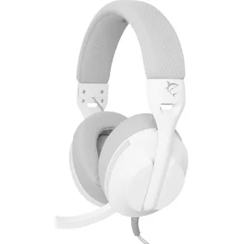 Sluchátka White Shark herní headset PARROT, pro PC, PS4/PS5, Mac, bílá