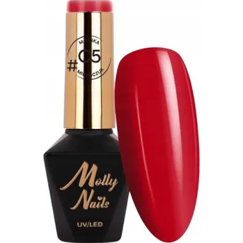 Lak na nehty Hybridní lak na nehty MOLLYNAILS 8g Classic Monika Mielniczuk Č. C5