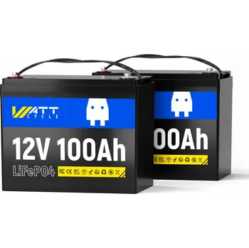 Trakční baterie Akumulátor WattCycle 12,8 V 100 Ah