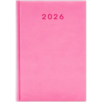 Kalendář Knižkový kalendář 2026 A5 růžový