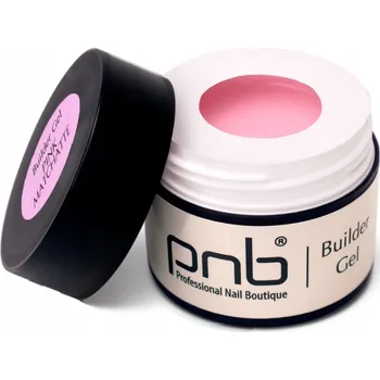 Lak na nehty Stavební gel na nehty PNB UV/LED Builder Gel Matchatte Pink 5 ml