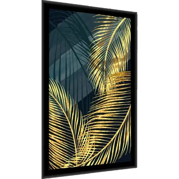 Obraz Plakát na Zeď Listy PALMY Strom Vzor 30x40