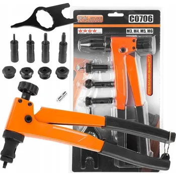 Nýtovací pistole Ruční nýtovací kleště na nýtovací matice M3-M6 RICHMANN