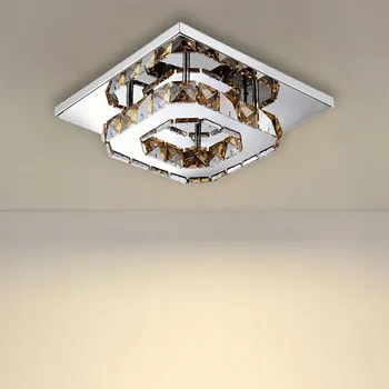 Závěsná lampa Riserva , křišťálový lustr , 1 světelný bod, integrovaný LED zdroj