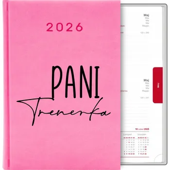 Kalendář Knižkový kalendář 2026 A5 růžový