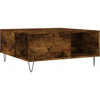 Konferenční stolek Konferenční stolek imitace dřeva 80x80x36,5 cm, barva dub