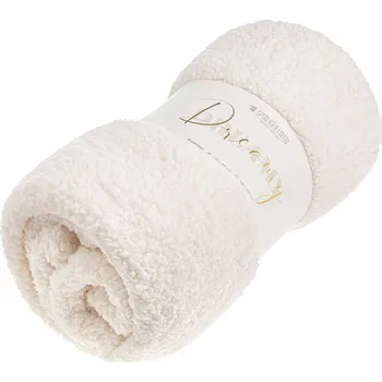 Prostěradlo Deka Spod Igły i Nitki z mikrovlákna 200 cm x 220 cm béžová