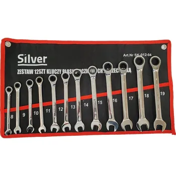 Klíč Očkoploché klíče SilverTools SK-012-04