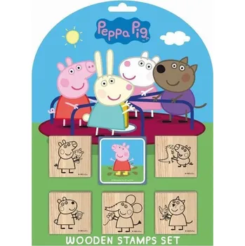 Dětské razítko Jiri Models Razítka 5 + 1 prasátko Pepa