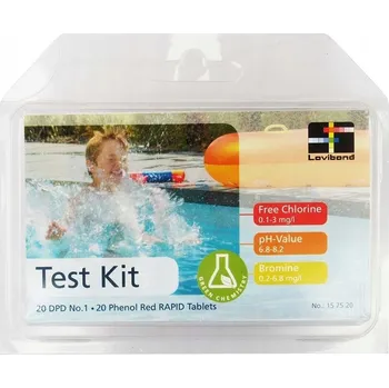 Bazénová chemie LOVIBOND Mini tester měřič do bazénu chloru, pH + další tablety