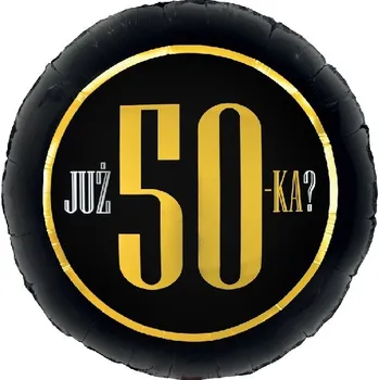 Balónek Fóliový balónek Godan s potiskem Už 50? (50. narozeniny?)