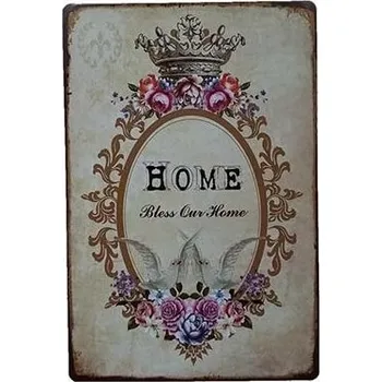 Obraz Plechová cedule Home