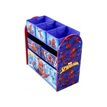 Úložný box Spiderman SPIDER MAN Regál pro děti, úložné boxy na hračky, organizér, nábytek
