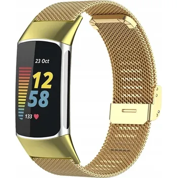 Náramek Náramek XGSM pro Fitbit, zlatý