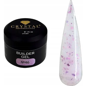 Stavební gel #46 50ml CRYSTAL PROFESSIONAL stavební gel