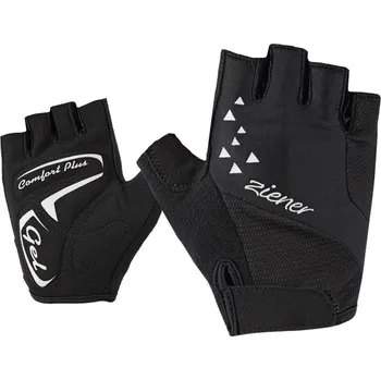 Cyklistické rukavice Cyklistické rukavice Ziener velikost 6,5, černé