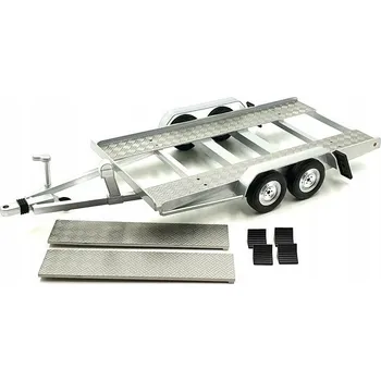 autíčko OTTO Mobile Přívěs Autotrailer Autopřepravník Stříbrný 198 1:18 OT225D
