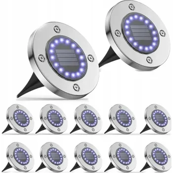 Venkovní osvětlení Solární zahradní osvětlení 16 LED, solární lampičky