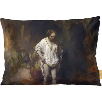 Polštář Polštář Hendrickje koupající se v řece Rembrandt