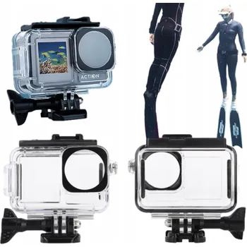 Příslušenství pro čtečku elektronické knihy Pouzdro Sunnylife Obudowa DJI Osmo Action 3 průhledné