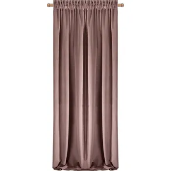 Závěs BytoTex Sametový závěs Anisa 135x270 cm na pásce - růžový