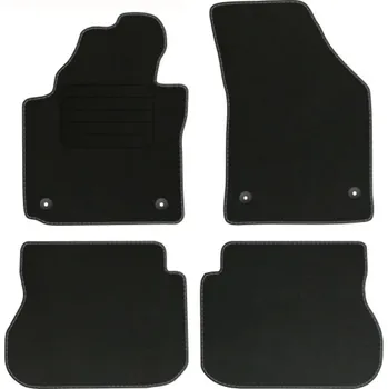 autokoberec Velurové autokoberce s upevněním v sadě Edecor